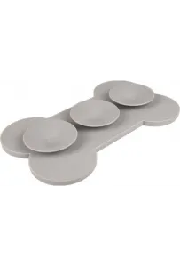 Flamingo Lick Pad Mata antystresowa L szara