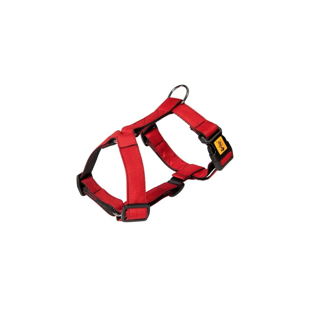 Dingo Szelki Guard dwupaskowe Scandi 3cm rozmiar M czerwone