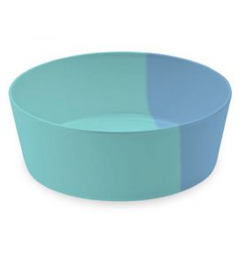TarHong Dual Pet Bowl miska duża niebieska 17,9cm/1,25L
