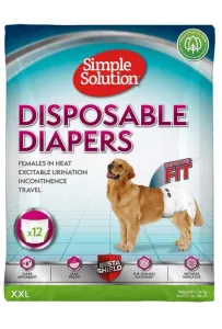 Simple Solution Pieluchy jednorazowe dla suczek XXL 12szt.