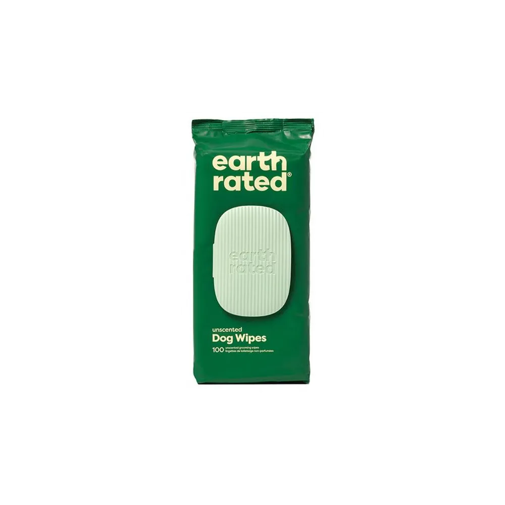 Earth Rated Chusteczki kompostowalne bezzapachowe 100szt