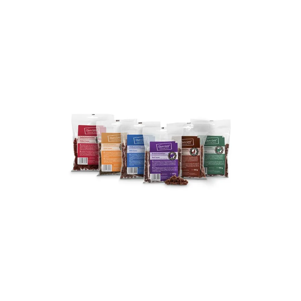 Chewies Training Kosteczki Mini Multipack nr3 6x125g