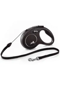 Flexi New Classic Smycz linka S 5m czarna [FL-2528]