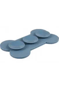 Flamingo Lick Pad Mata antystresowa M niebieska