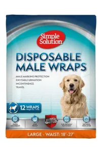 Simple Solution Pieluchy jednorazowe dla psów L 12szt.