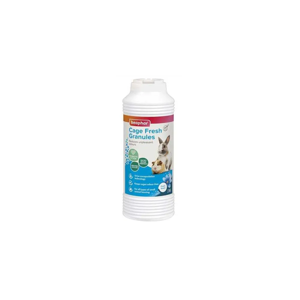 Beaphar Cage Fresh Granules - odświeżacz do klatek i kuwet 600g