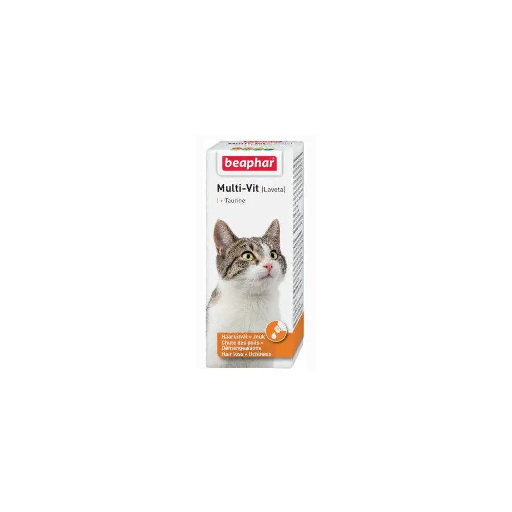 Beaphar Laveta Super Cat - preparat na sierść dla kota 50ml