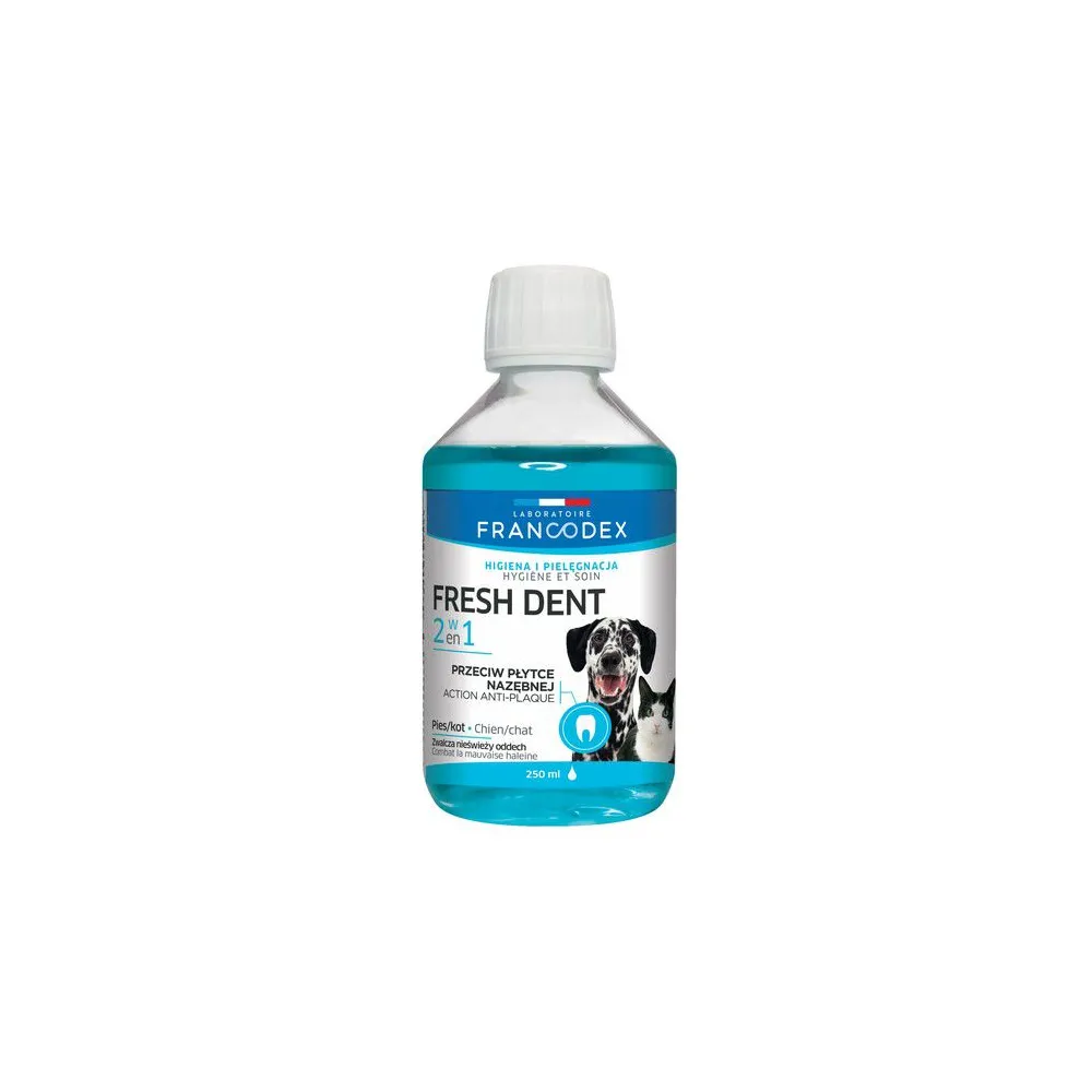 Francodex Fresh Dent płyn do higieny jamy ustnej 250ml [FR179120]