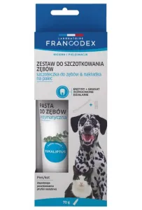 Francodex Zestaw do szczotkowania zębów pasta + szczoteczka [FR179122]
