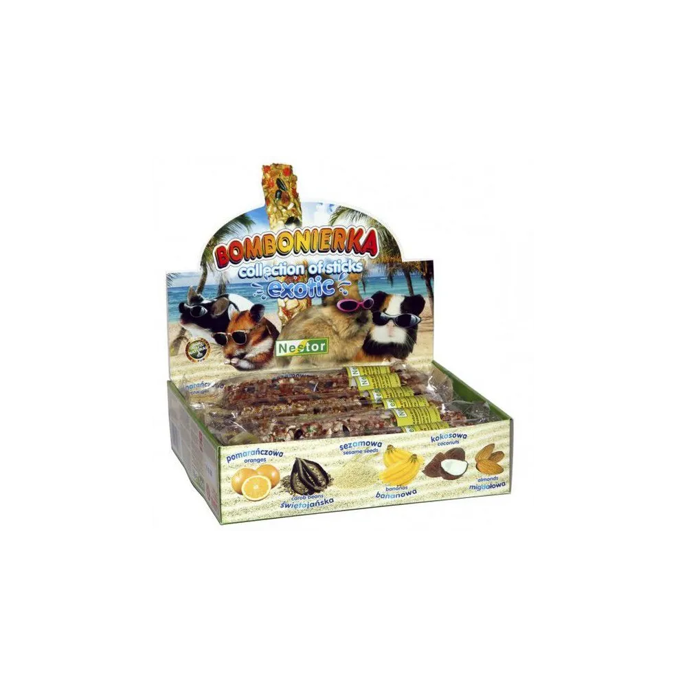 Nestor Bombonierka Egzotyczna dla gryzoni i królików