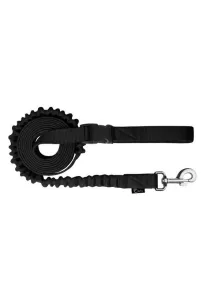 CHABA Smycz taśma do biegania z amortyzatorem 16 czarna