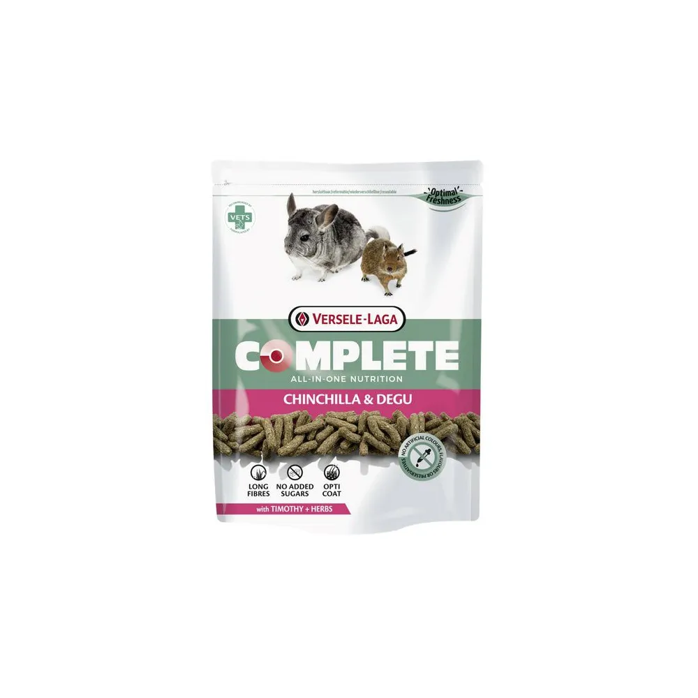 Versele-Laga Chinchilla & Degu Complete pokarm dla szynszyli i koszatniczki  500g