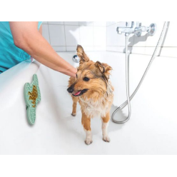 Flamingo Lick Pad Mata antystresowa S zielona