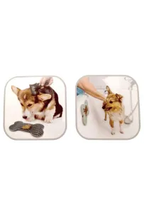 Flamingo Lick Pad Mata antystresowa S zielona