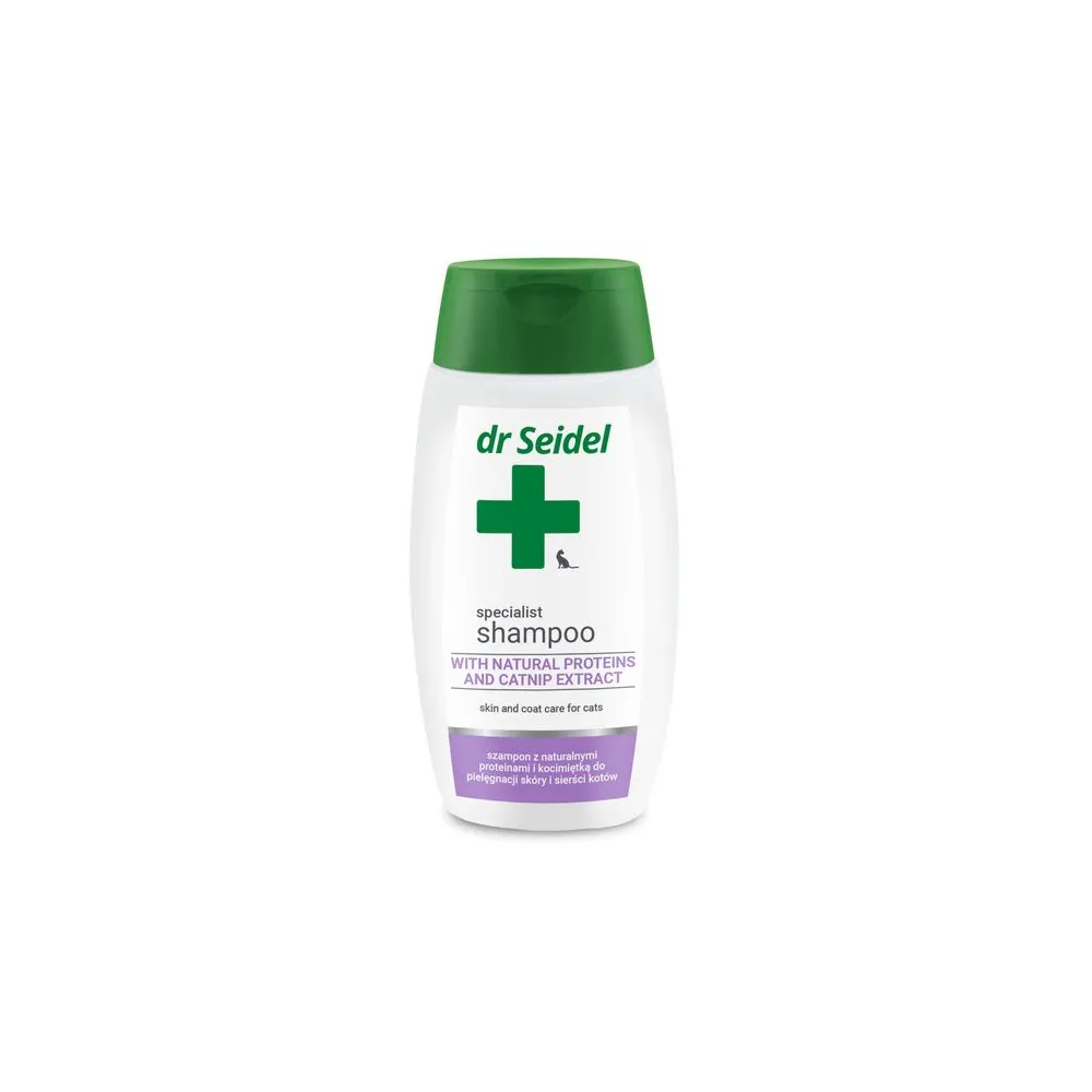 Dr Seidel Proteinowy szampon dla kotów 220ml