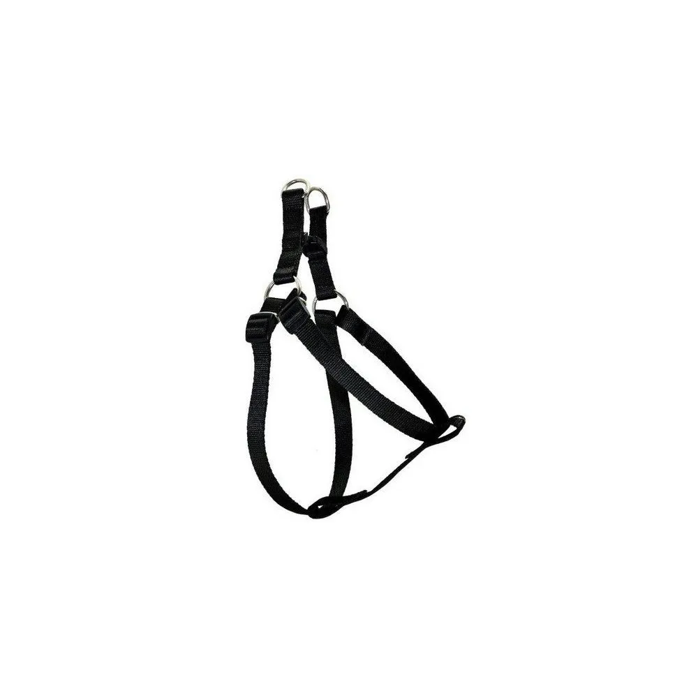 CHABA Szelki taśma regulowane nr 1 - obwód 40cm czarne