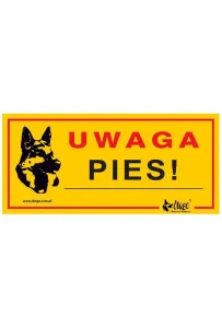 Dingo Tabliczka ostrzegawcza "Uwaga pies!"