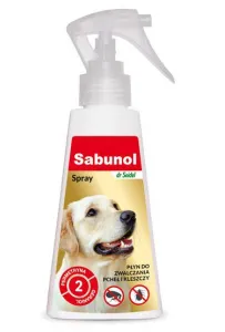 Sabunol Spray przeciw pchłom i kleszczom dla psa 100ml