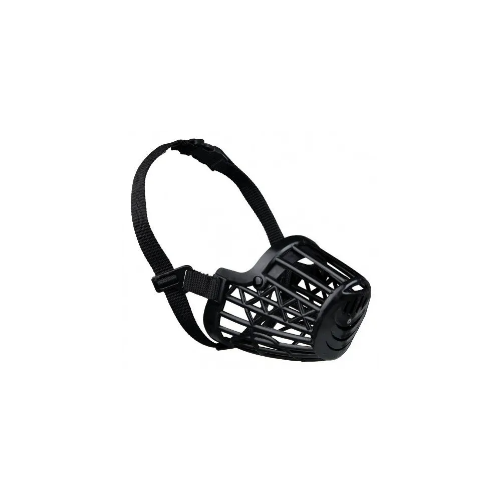 Trixie Kaganiec plastikowy dla psa rozmiar 4 (M) czarny [17604]