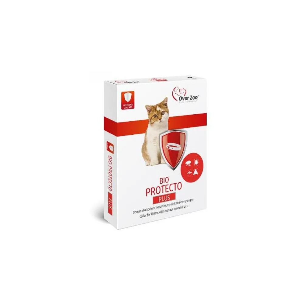 Over Zoo Bio Protecto Obroża dla kociąt 35cm
