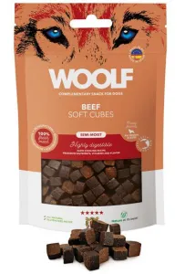 Woolf Soft Cubes Monoprotein Beef 100g