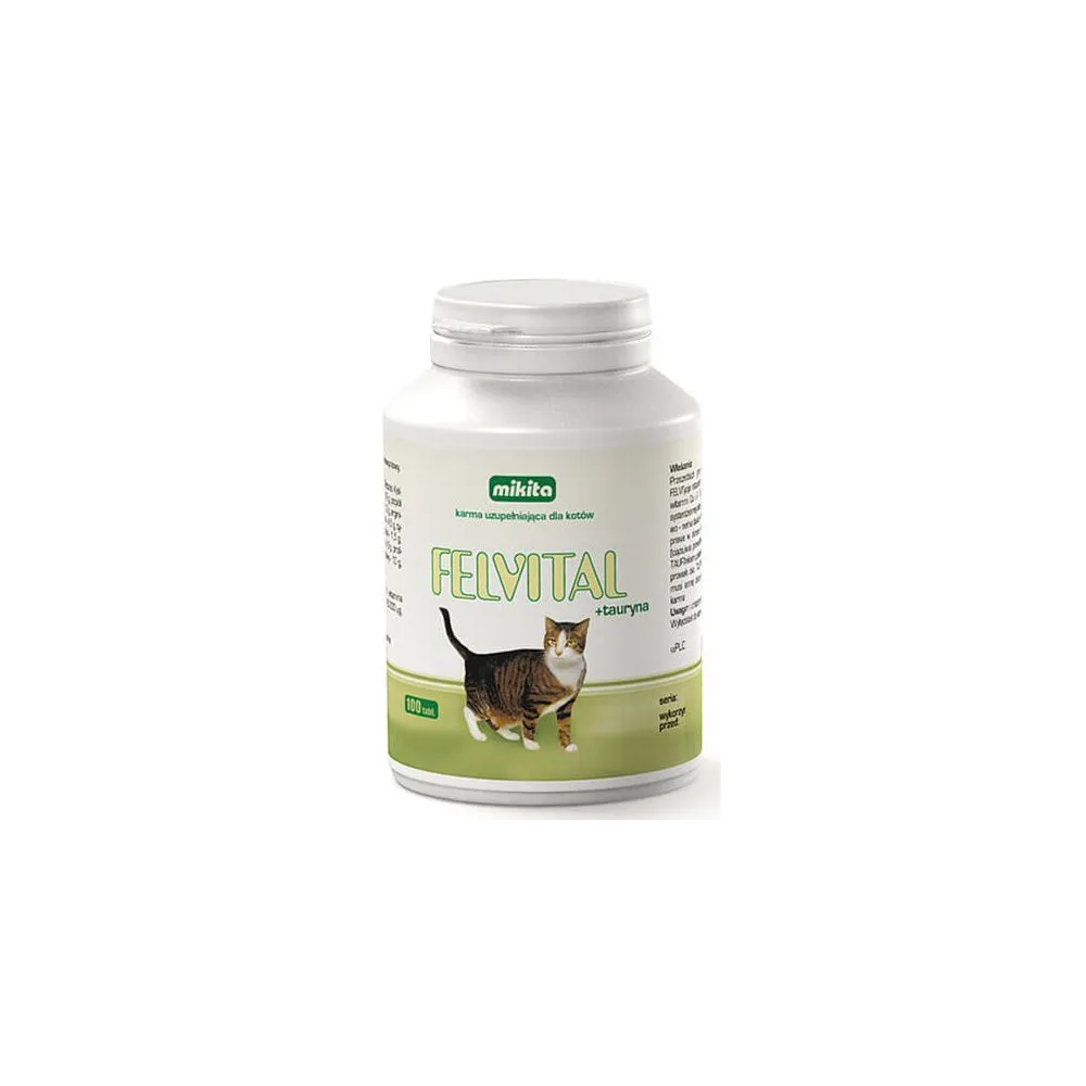 Mikita Felvital + Tauryna 100 tabletek