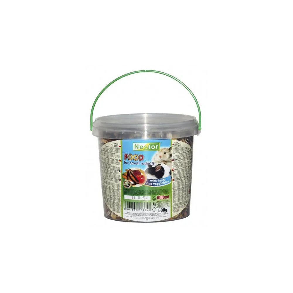 Nestor Pokarm dla małych gryzoni owocowo-warzywny 1L