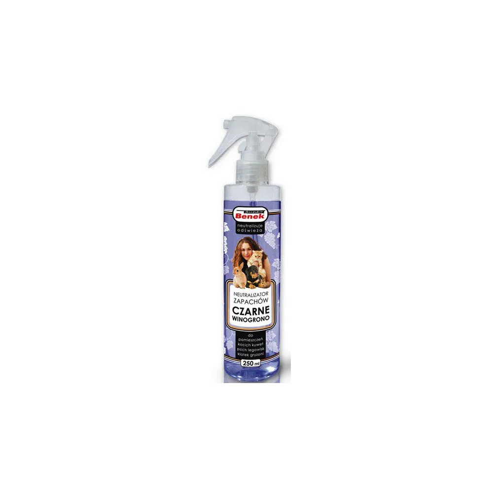 Benek Neutralizator Spray - Czarne winogrono 250ml