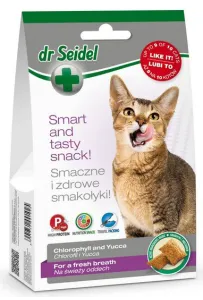 Dr Seidel Smakołyki dla kotów na świeży oddech 50g