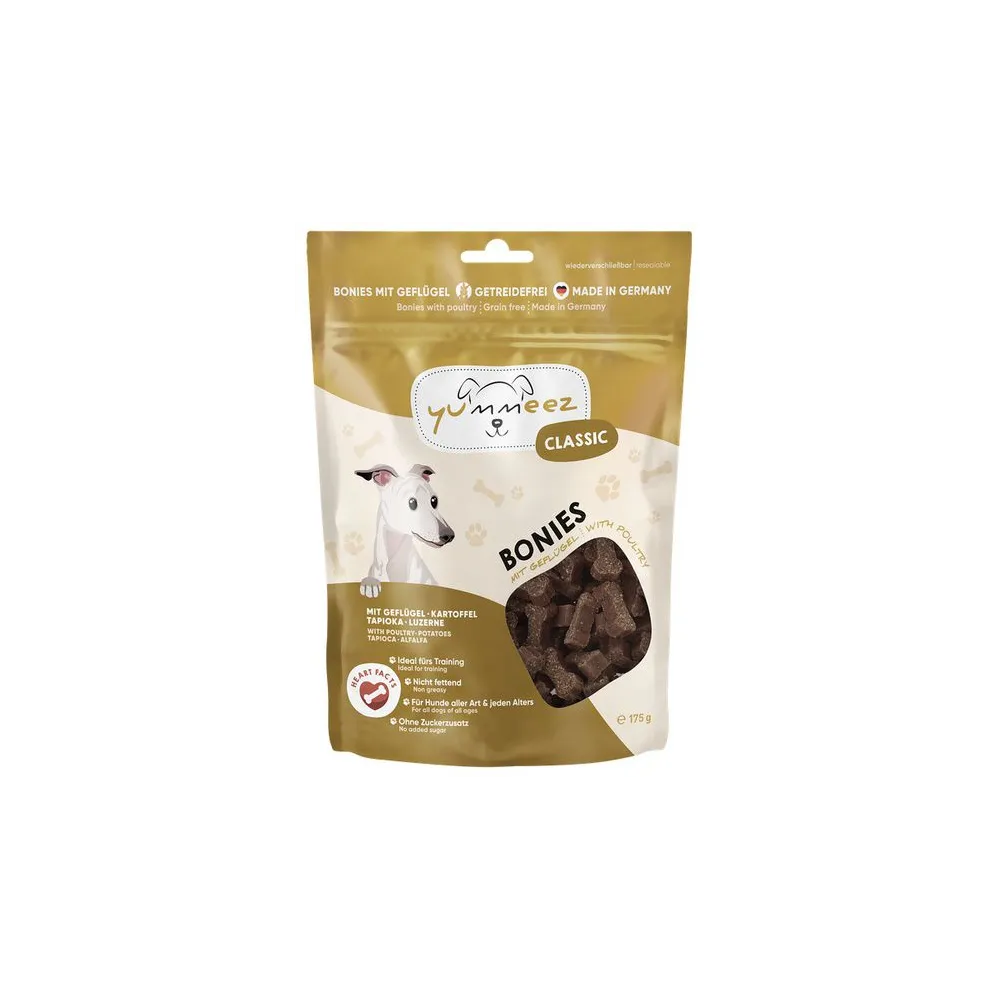 Yummeez bezzbożowe Kosteczki Drobiowe 175g