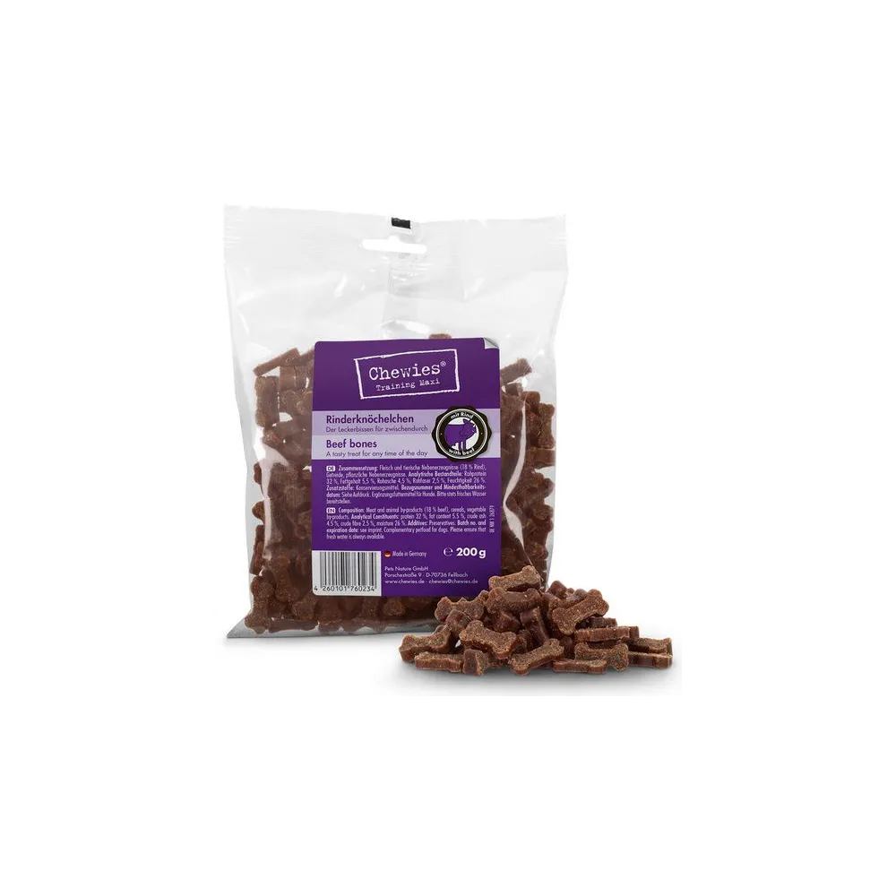 Chewies Training Kosteczki Maxi Wołowina 200g