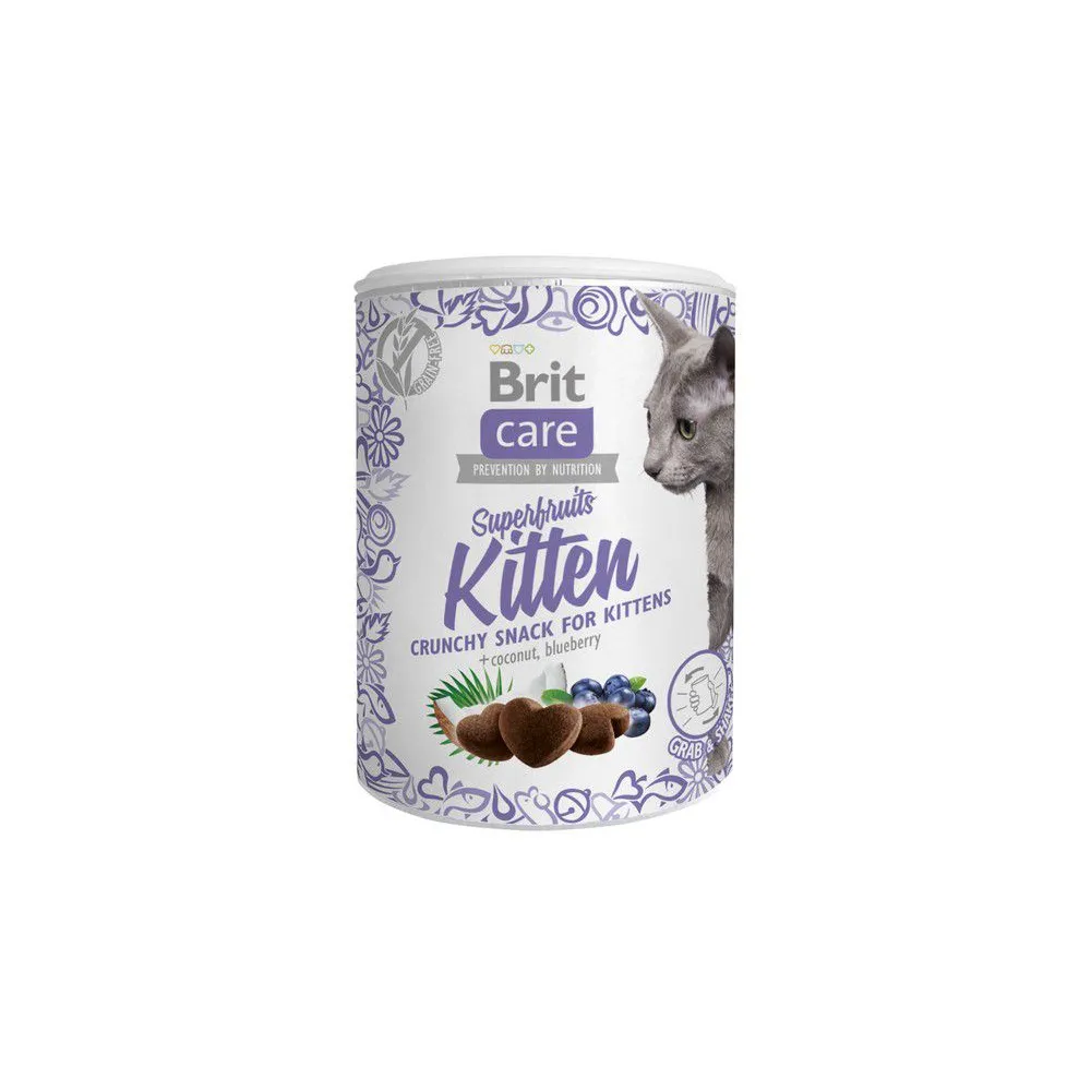 Brit Care Cat Snack Superfruits Kitten 100g