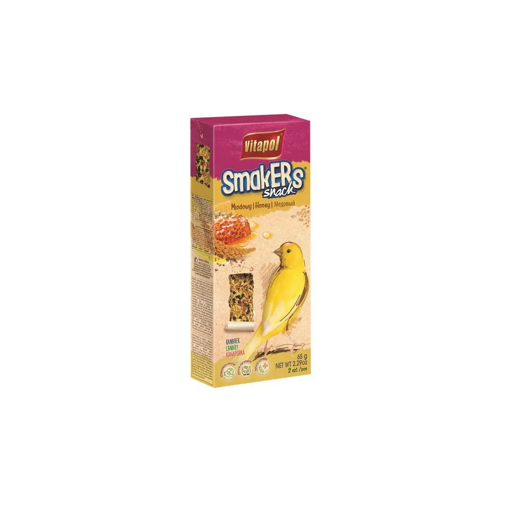 Vitapol Smakers dla kanarka - miodowy 2szt [2506]
