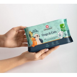 Opharm Dogs & Cats Pet Wipes - chusteczki nawilżane dla psa i kota 48szt