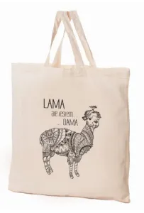 Torba bawełniana 38x42x10cm Zwierzaki - lama