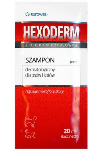 Hexoderm - szampon dermatologiczny saszetka 20ml - 1 sztuka