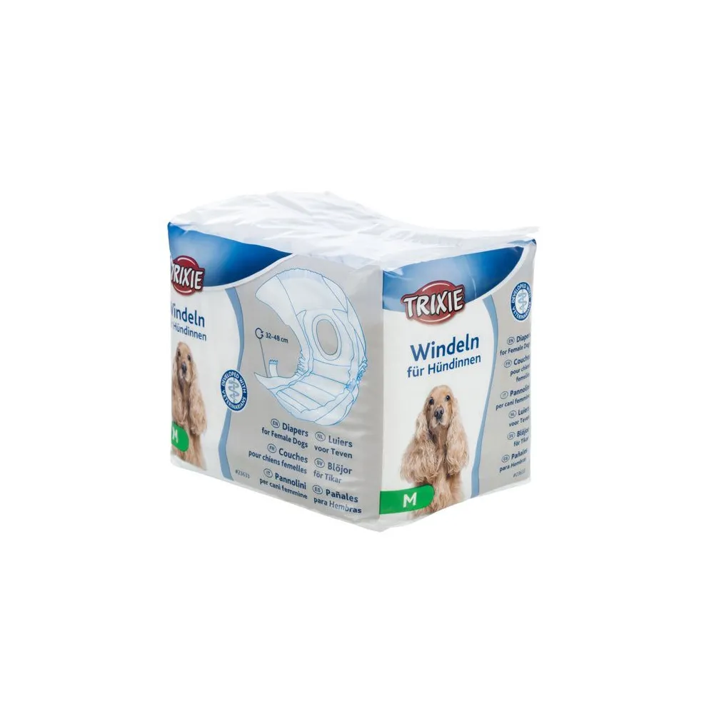 Trixie Pieluchy/Majtki dla suki 12szt/op M  [23633]