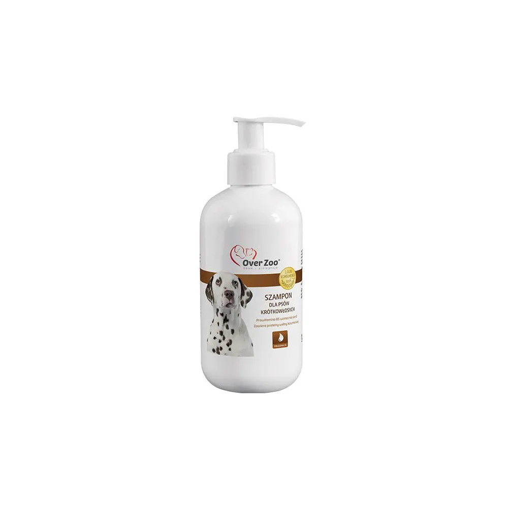 Over Zoo Szampon dla psów krótkowłosych 250ml