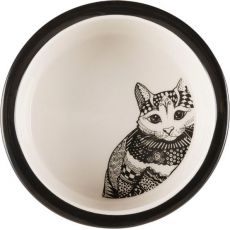 Trixie Miska ceramiczna Zetangle dla kota 0,3L [25120]