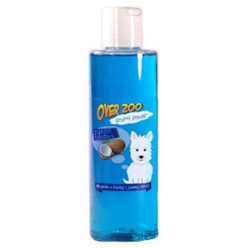 Over Zoo Frutti Power Szampon o zapachu kokosowym - psy z białą i jasną sierścią 200ml