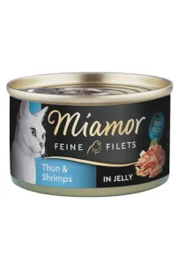 Miamor Feine Filets Dose Thunfisch & Shrimps - tuńczyk i krewetki 100g