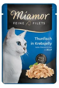 Miamor Feine Filets Tuńczyk & Galaretka krabowa saszetka 100g