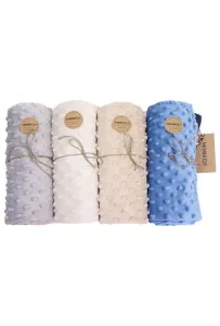 MIMIKO Pets Kocyk Minky-Dot 70x50cm szary