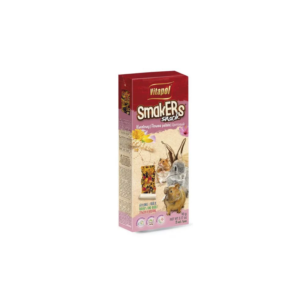 Vitapol Smakers dla gryzoni - kwiatowy 2szt [1152]