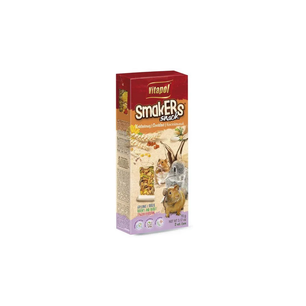 Vitapol Smakers dla gryzoni - koktajlowy 2szt [1151]