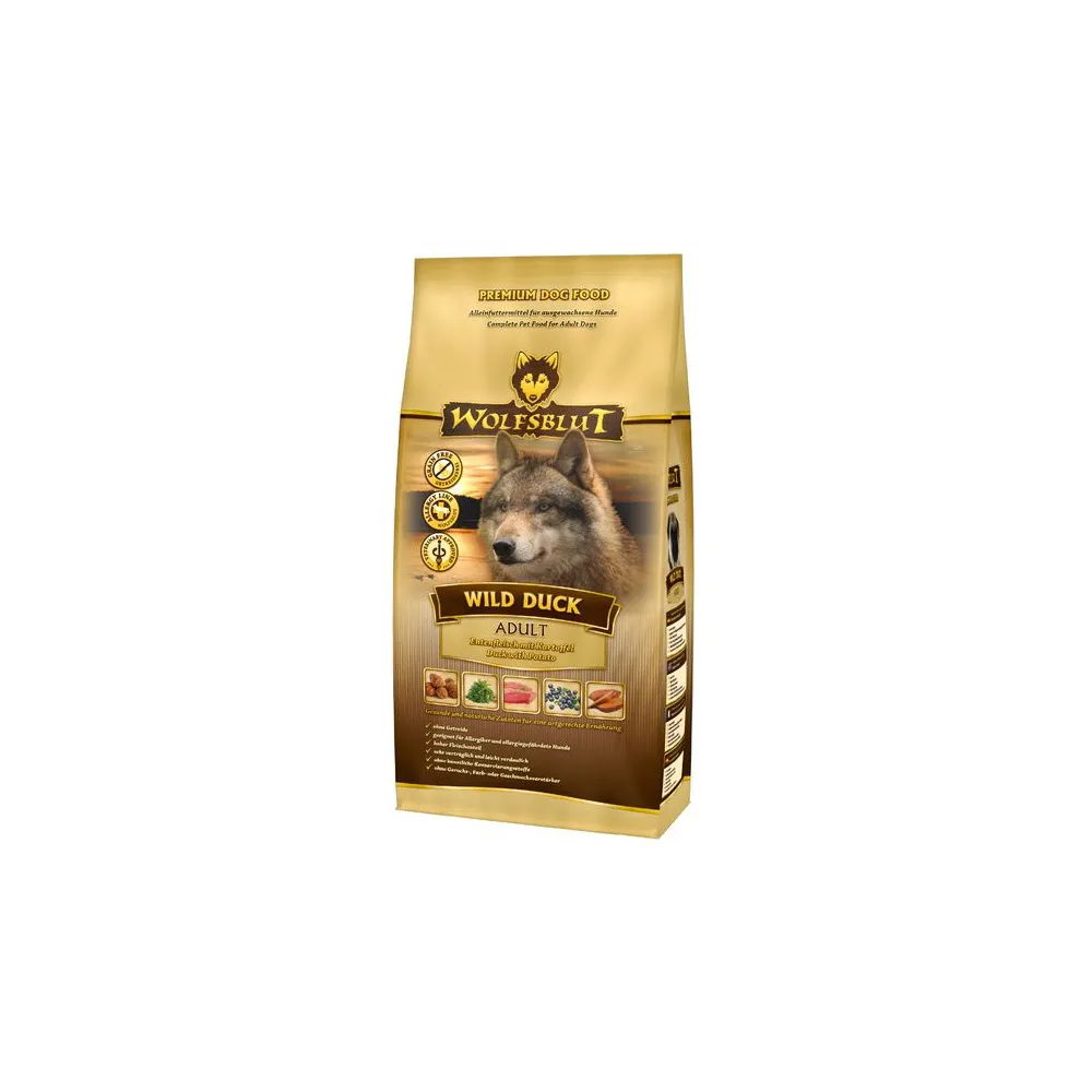 Wolfsblut Dog Wild Duck kaczka i bataty 12,5kg