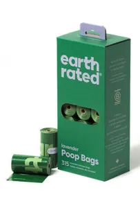 Earth Rated Woreczki ekologiczne do zbierania odchodów 21x15szt lawendowe