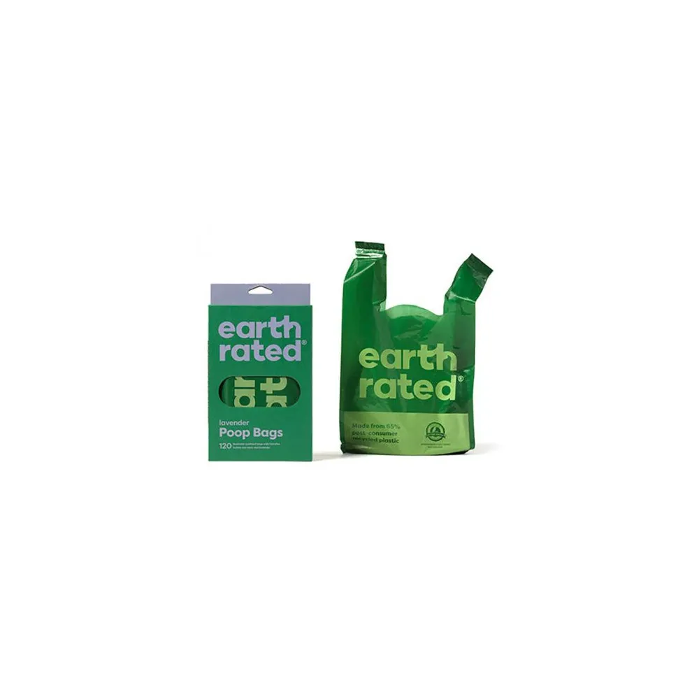 Earth Rated Reklamówki lawendowe 120szt