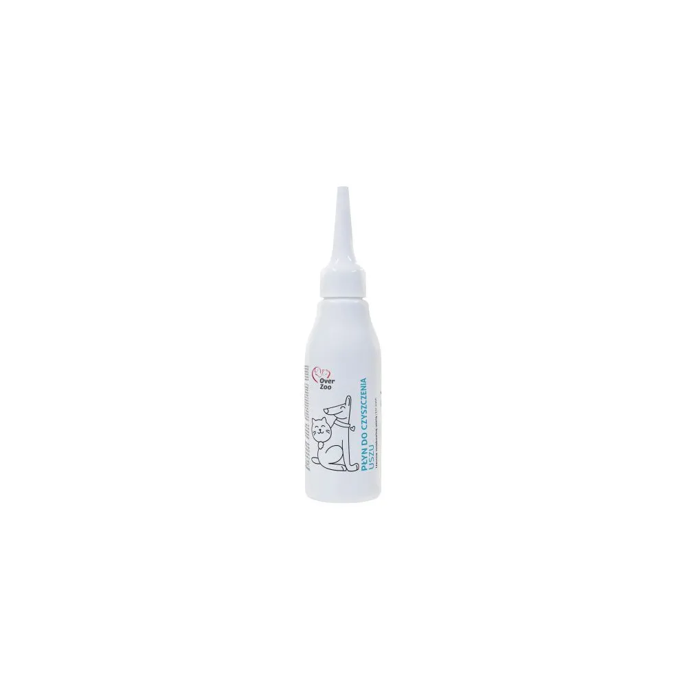 Over Zoo Płyn do czyszczenia uszu dla psa i kota 75ml