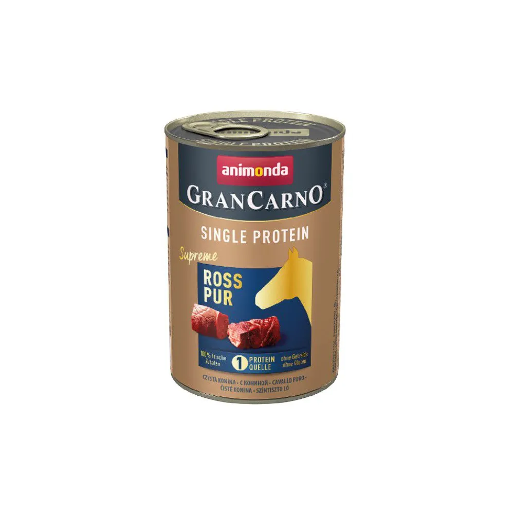 Animonda GranCarno Single Protein Konina puszka 400g